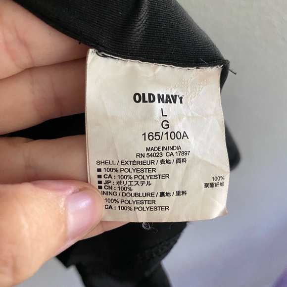 Old Navy Dress Size Large Beaded Black Tank Sleeveless Jeweled Neutral Party - Picture 8 of 8